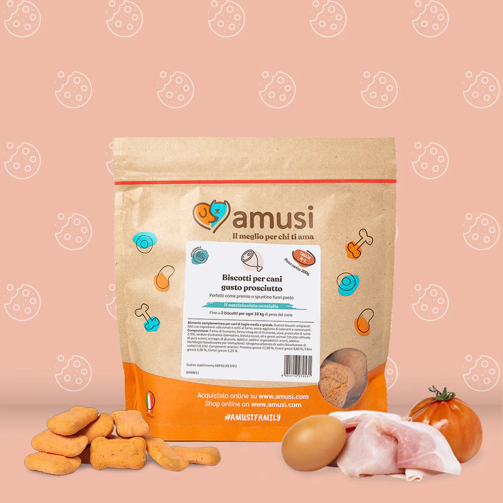Biscotti al Prosciutto per Cani