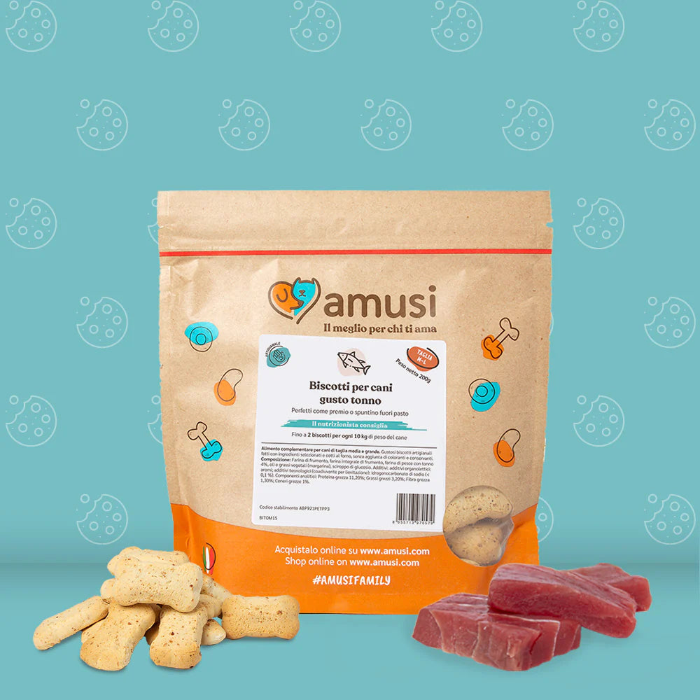 Biscotti al Tonno per Cani