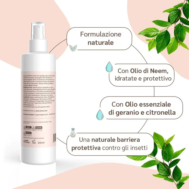 Lozione protettiva all’Olio di Neem per Cani 250 ml