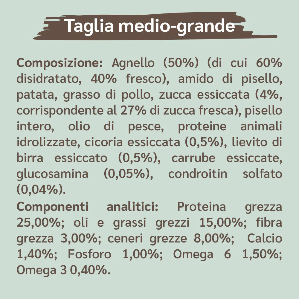 Agnello fresco con patate e zucca