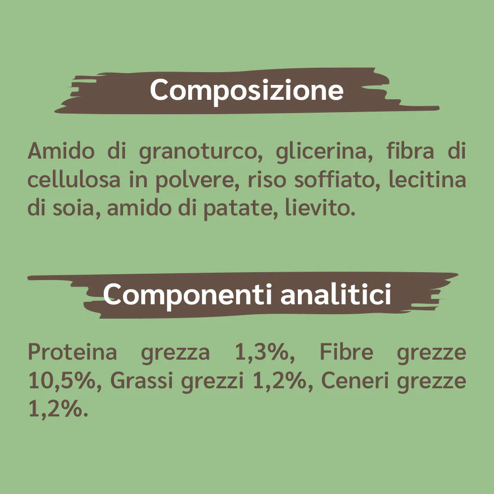 Bastoncino con Riso Soffiato per Cani