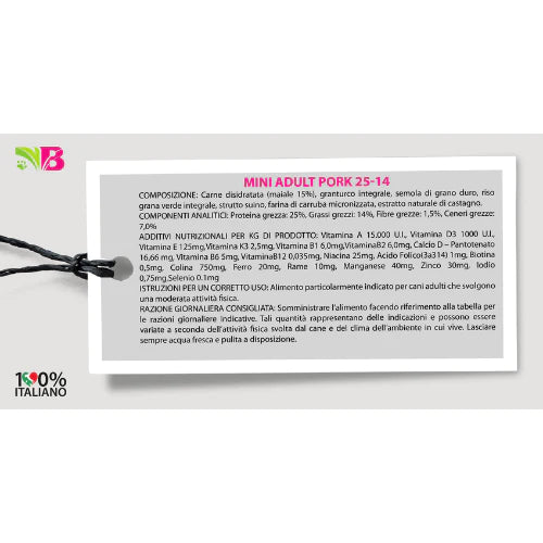 BARNIE'S Adult All Breeds Mono Pork Dog