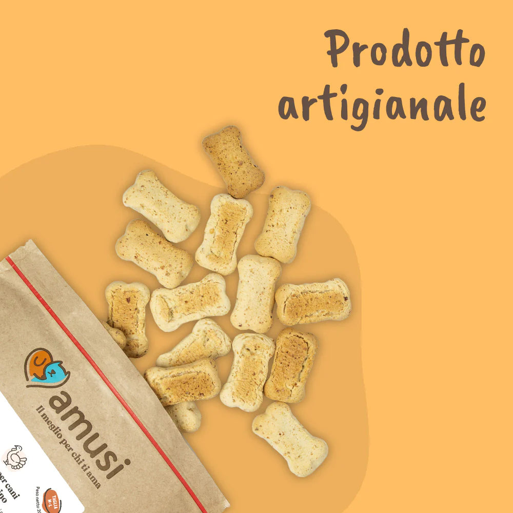 Biscotti al Tacchino per Cani 200g