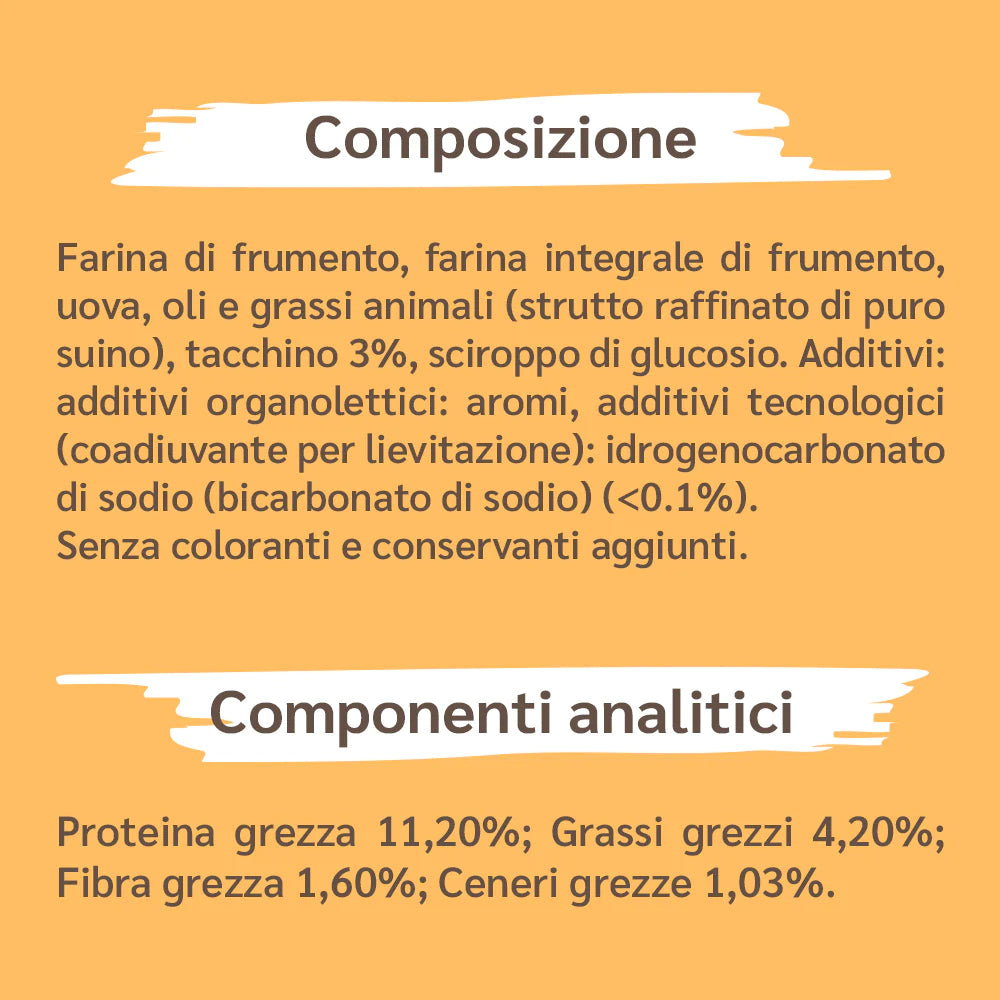 Biscotti al Tacchino per Cani 200g