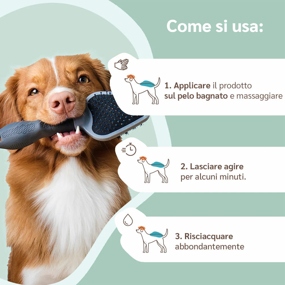 Shampoo lenitivo per cani 250 ml